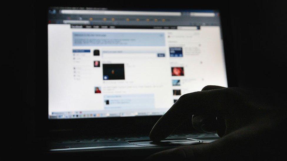 In this photo illustration the Social networking site Facebook is displayed on a laptop screen on March 25, 2009 in London, England.