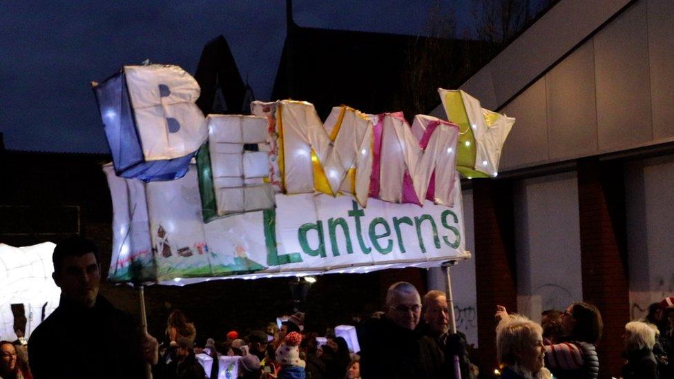 Lantern parade