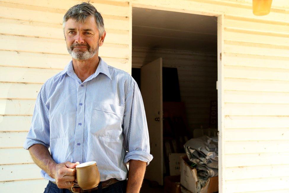 Tim Lloyd, cattle farmer