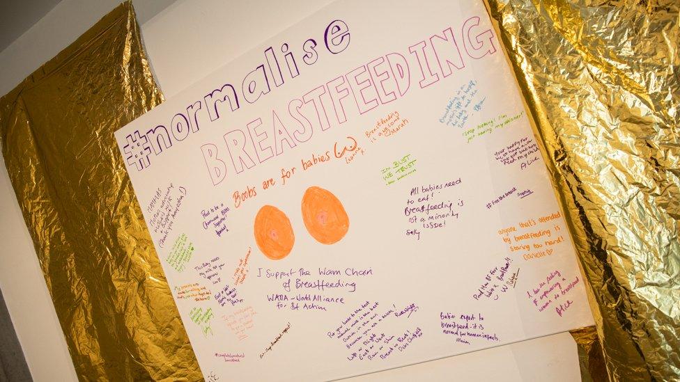 Breastfeeding exhibition