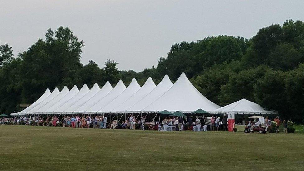 A Loane Bros tent