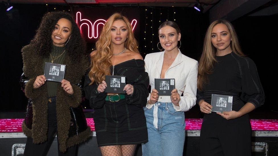 Little Mix launching an album in HMV