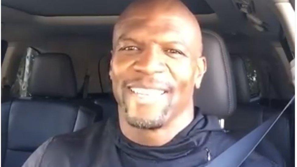 Screenshot of Terry Crews' "Dirty Little Secrets" video