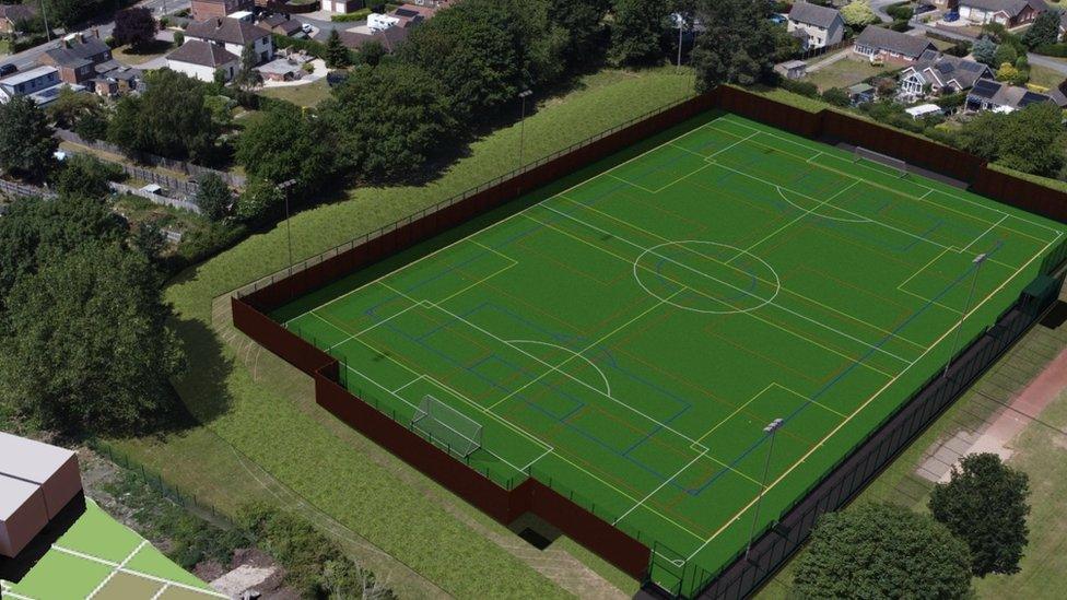 Artists' impression of pitch