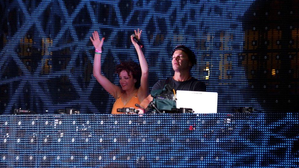 Annie Mac and Peter Tong