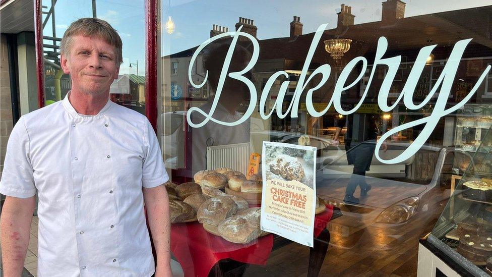 Bakery owner Ed Hamilton-Trewhitt