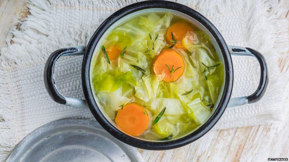 Cabbage is a mainstay of the British diet