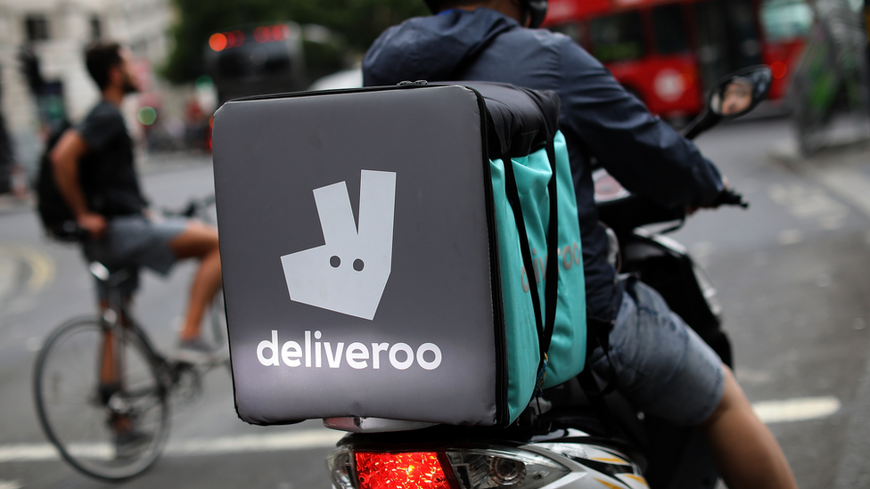 Deliveroo driver