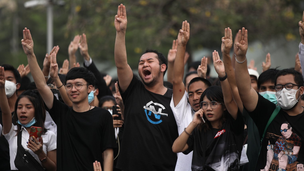 Youth activists demanded a series of royal reforms at the 2020 protests in Thailand