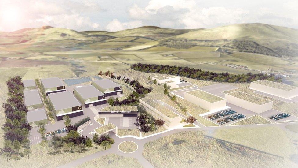 Artist impression of Pentland Studio