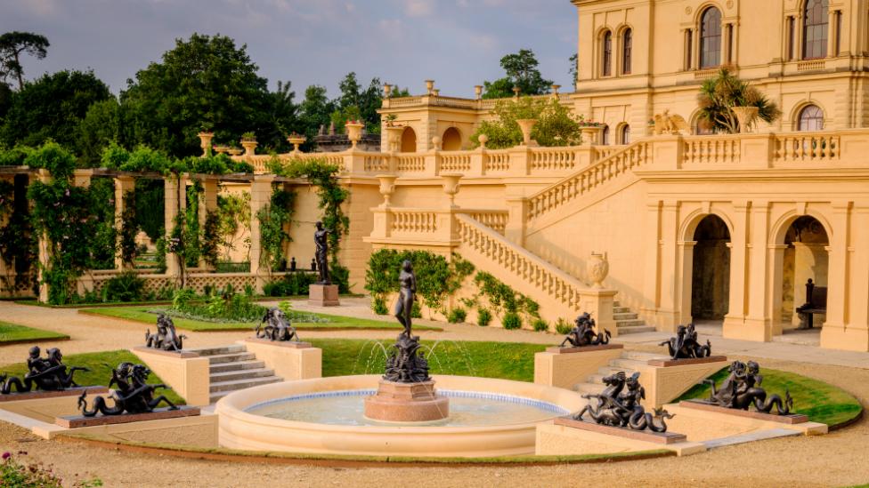 Osborne House garden terrace