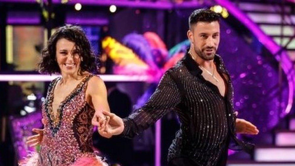 Amanda Abbington and Giovanni Pernice on Strictly