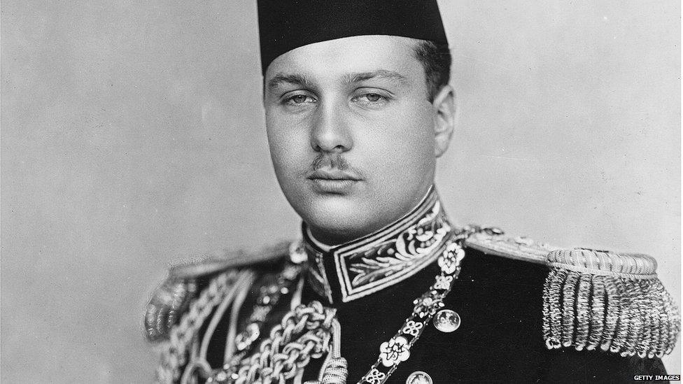 King Farouk I of Egypt (1920 - 1965)