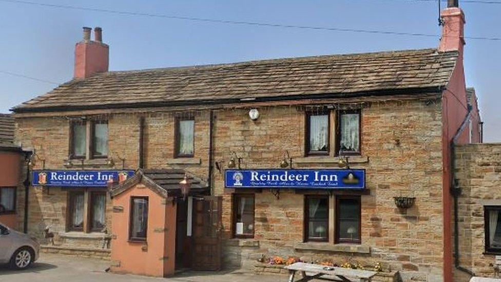 The Reindeer Inn in Overton