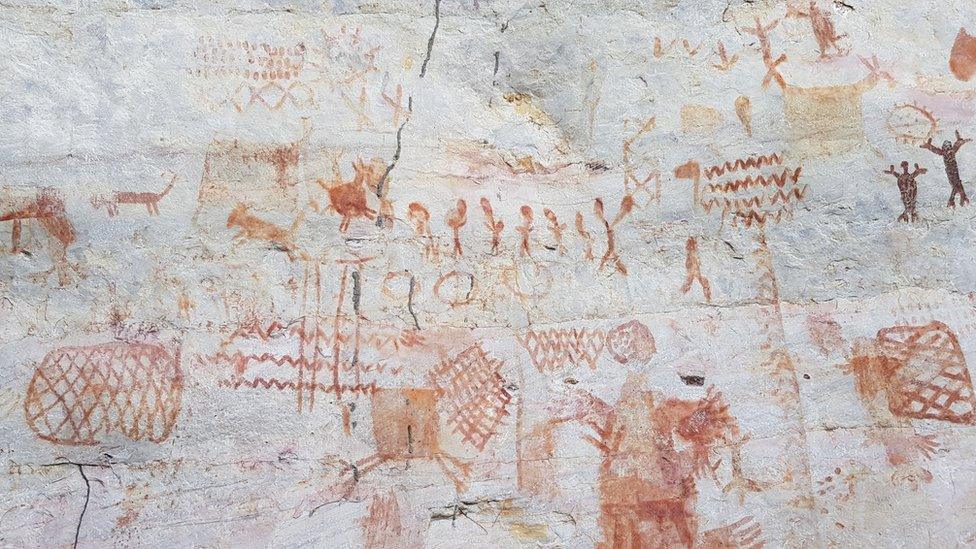 Rock art in the Amazon