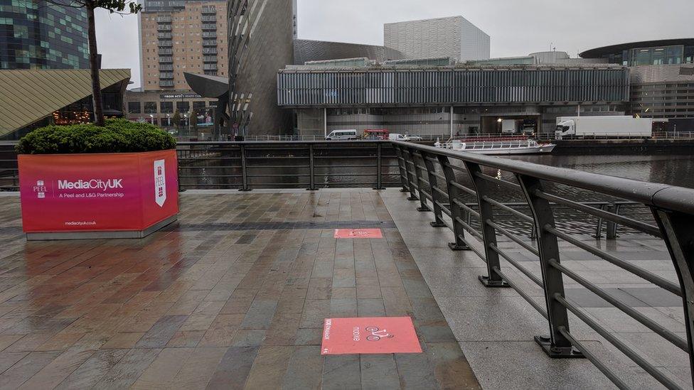 An empty Mobike parking aREA