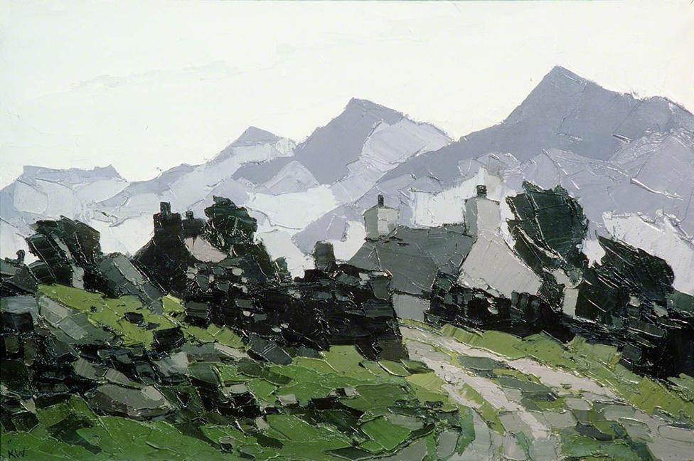 Above Carneddi by Sir Kyffin Williams