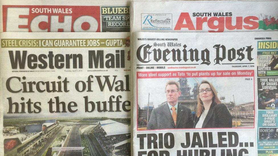 Welsh newspapers