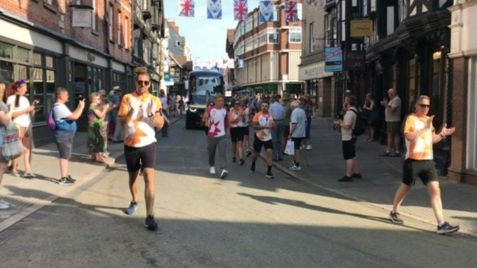 Baton in Shrewsbury