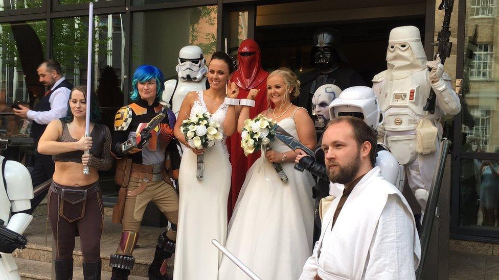 Star Wars wedding