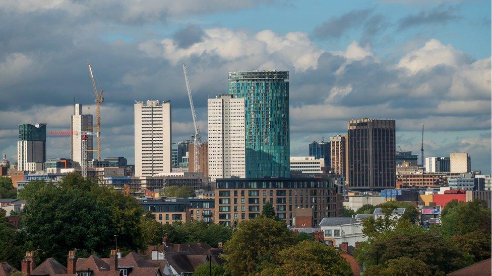 Birmingham skyline