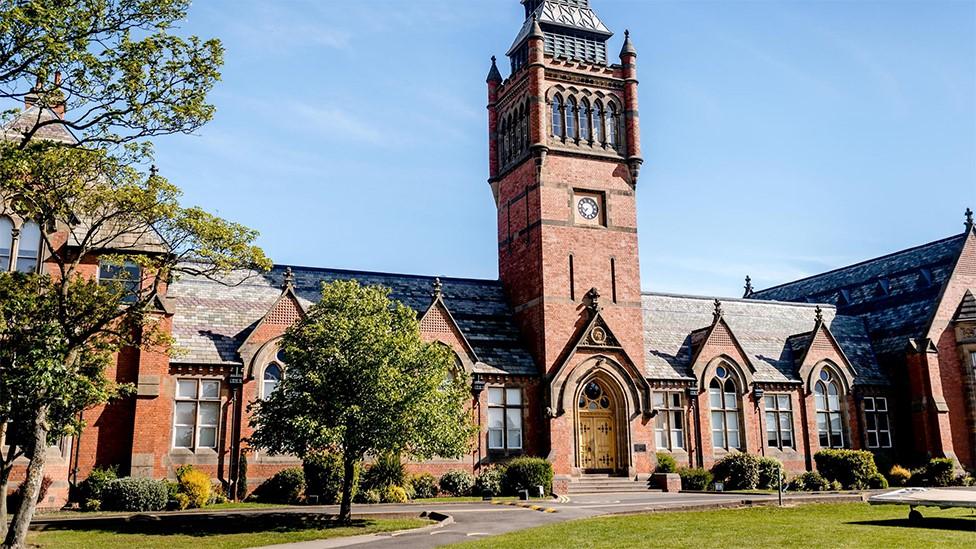 Exterior of Merchant Taylors' Boys' School