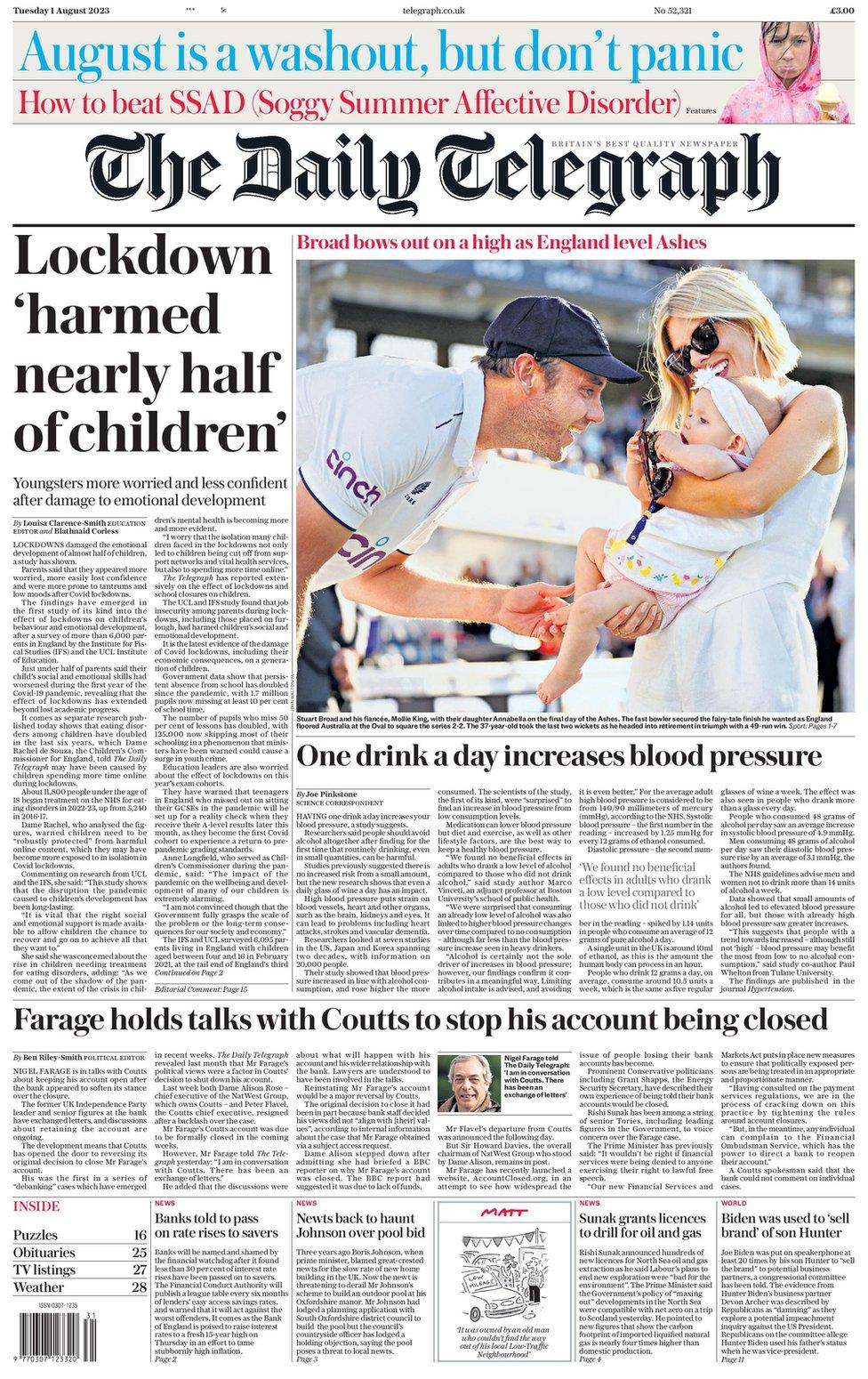 the daily telegraph