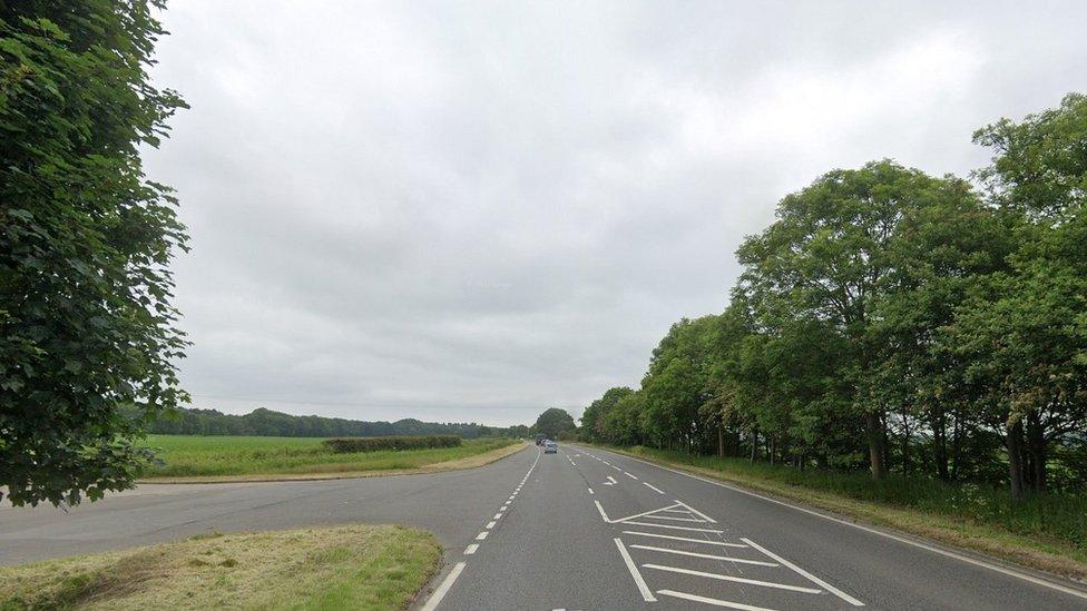 A614 near Ollerton