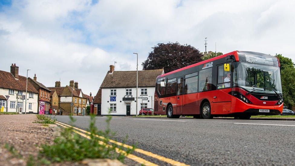 A Grant Palmer bus