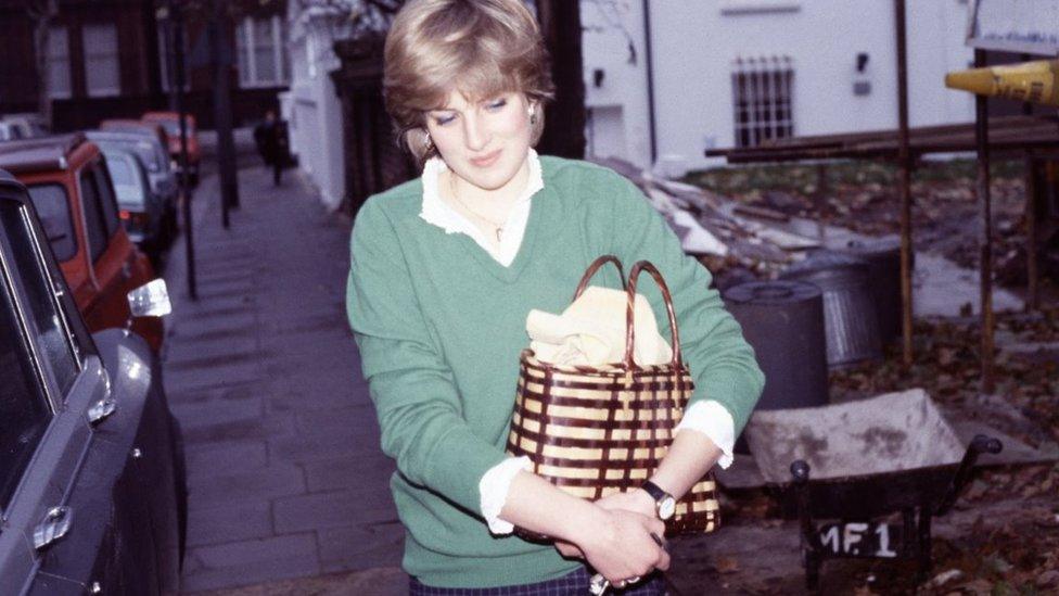 Lady Diana Spencer pictured in 1980