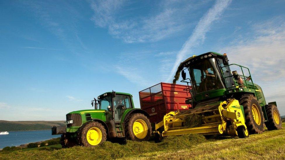 Farming near Stranraer