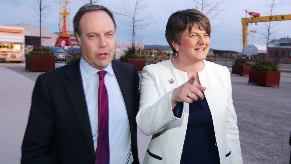 Nigel Dodds and Arlene Foster