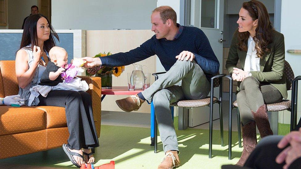 Prince William and Kate visited a new hospital in Canada in September