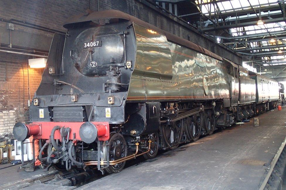 The 'tangmere' locomotive