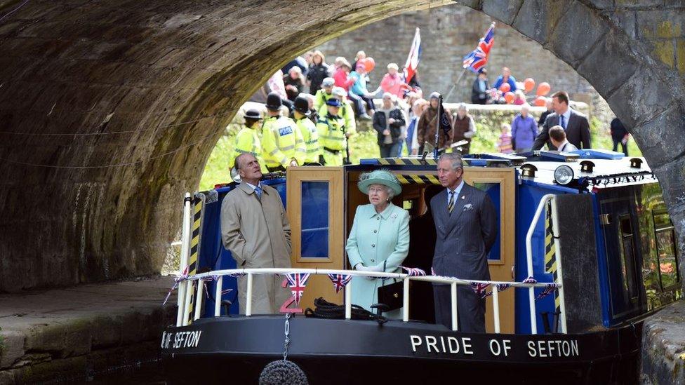 Royal Family in Burnley 2012