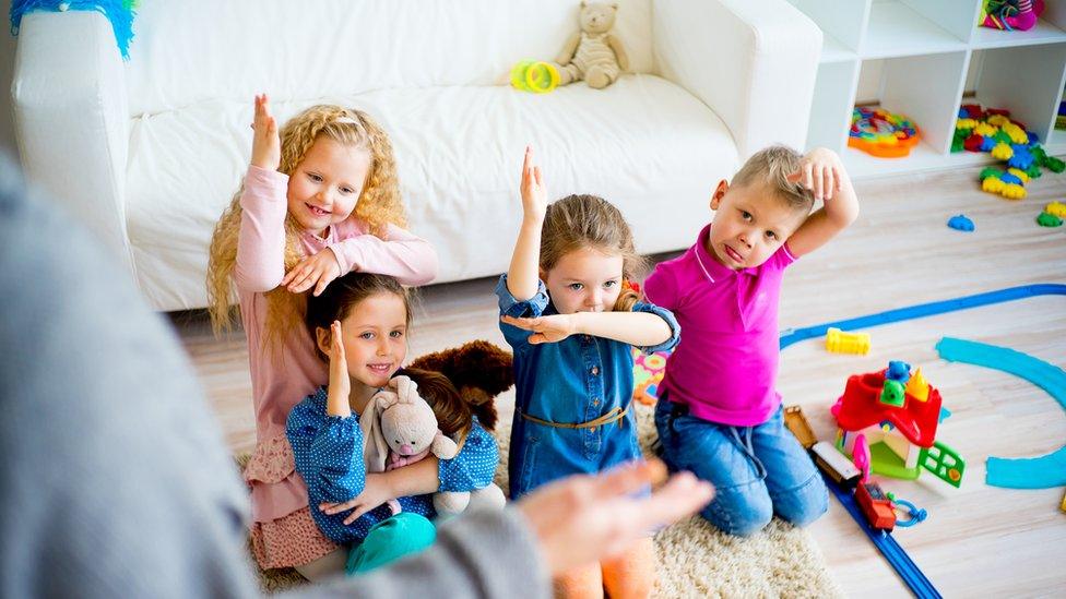 Children playing