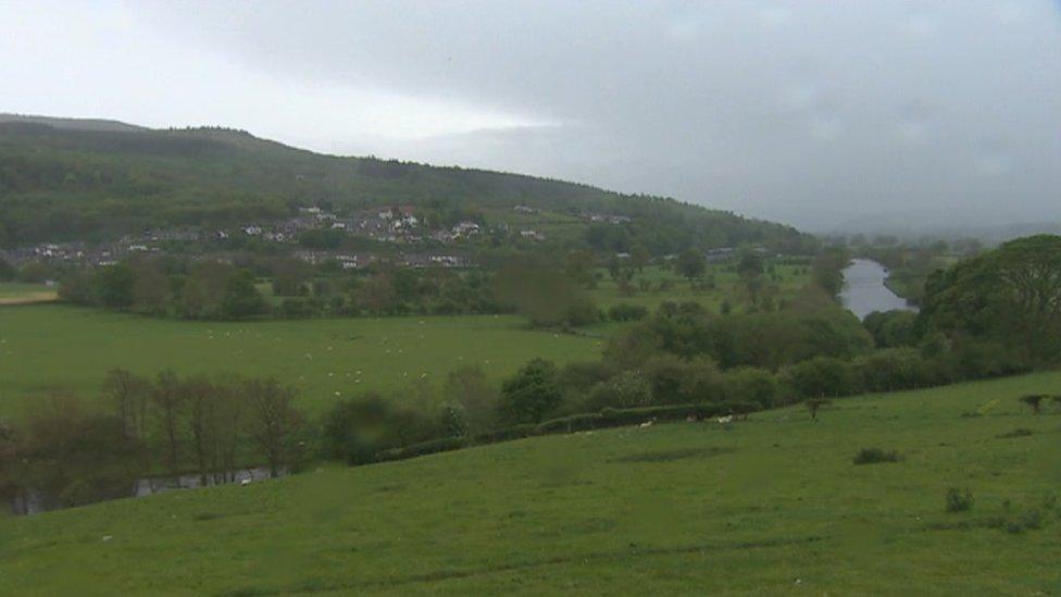 Cefn gwlad, De Clwyd