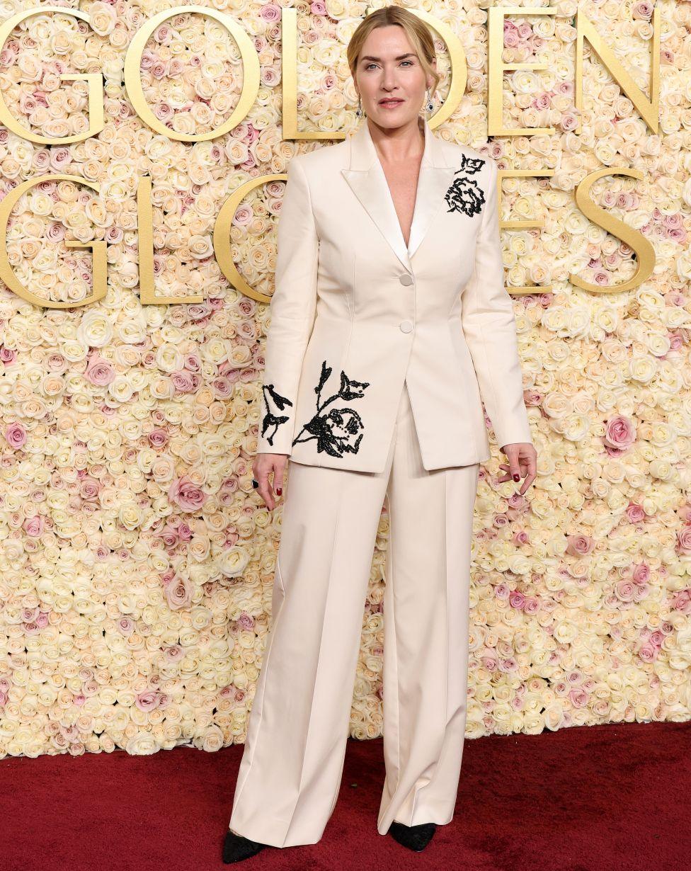 Kate Winslet attends the 82nd Annual Golden Globe Awards at The Beverly Hilton on January 05, 2025 in Beverly Hills, California