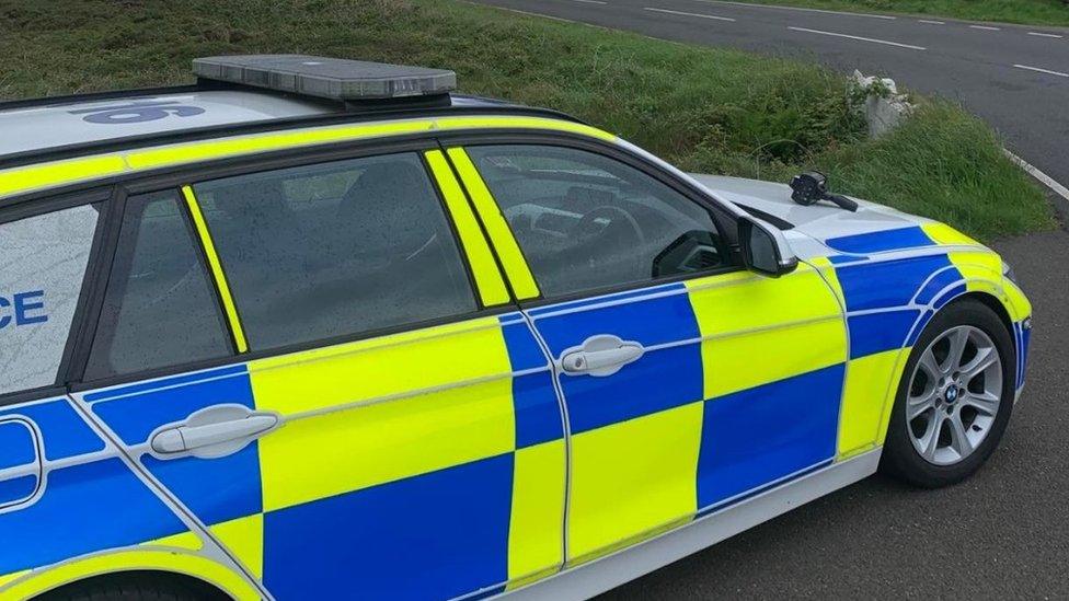 Isle of Man Constabulary vehicle