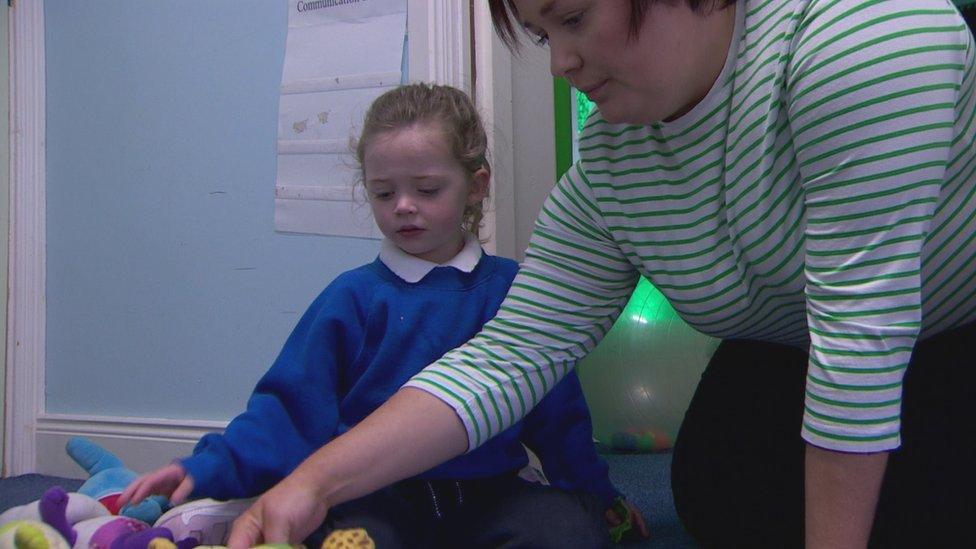 Katie Harkin with her daughter Ellie