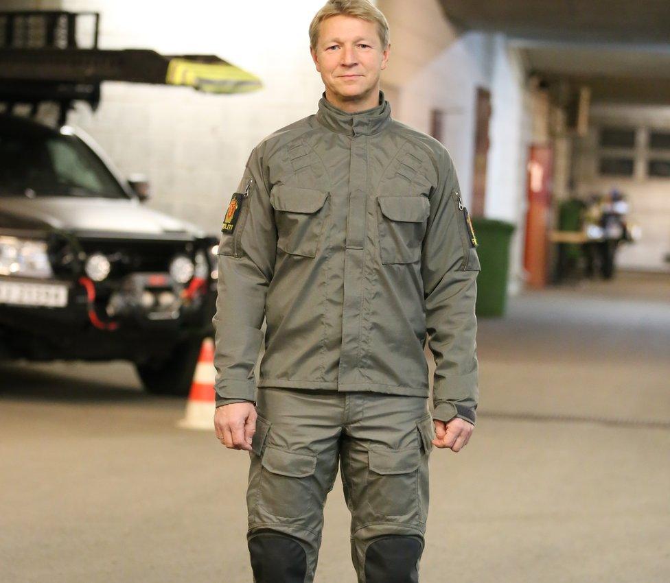 New uniform being trialled by Norwegian Police