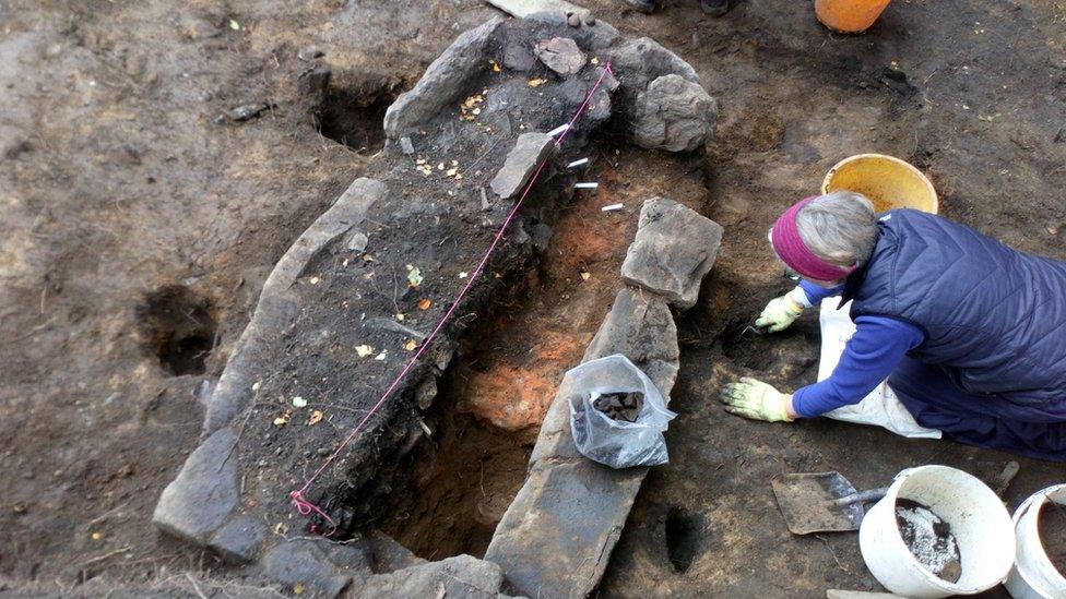 Archaeological excavation at King's Seat Hillfort