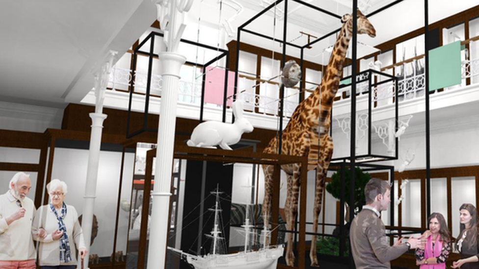 Artist impression of Ipswich Museum redevelopment