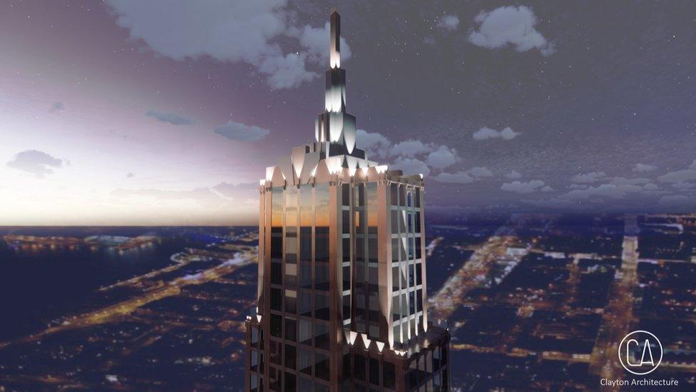 Artist impression of the Tower of Hope