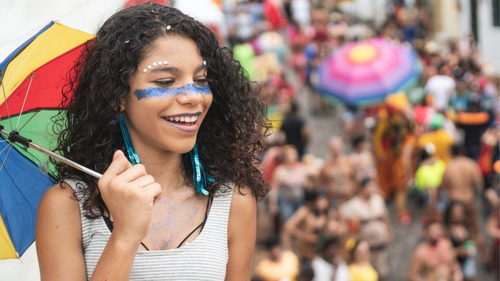 girl at a festival