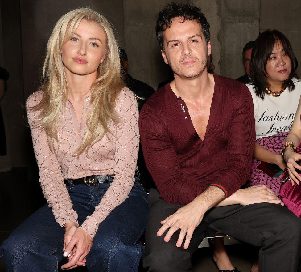 Leah Williamson and Andrew Scott attend the Gucci Cruise 2025 Fashion Show at Tate Modern on May 13, 2024 in London, England.