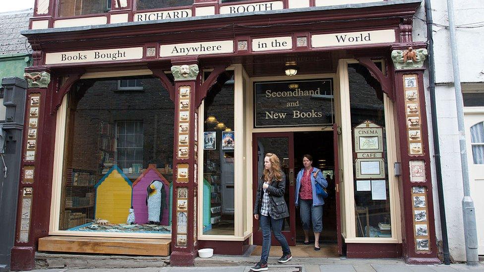 Richard Booths' Bookshop in Hay on Wye