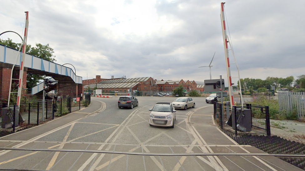 Spondon station tracks