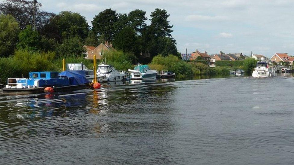 River Ouse near Acaster Malbis