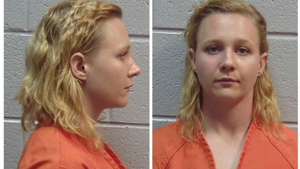 Photo of Reality Winner in prison clothing